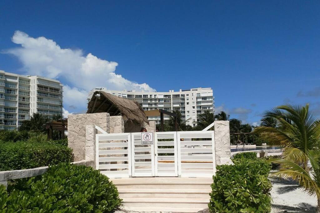 Hermoso Condo De 2 Habitaciones Frente Al Caribe Cancun Bagian luar foto