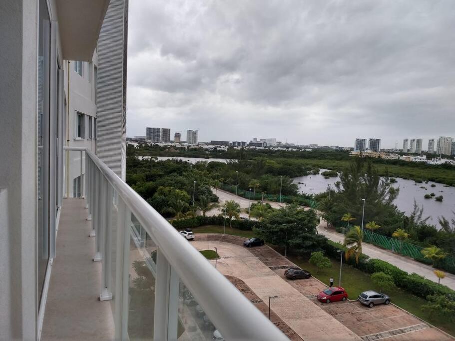 Hermoso Condo De 2 Habitaciones Frente Al Caribe Cancun Bagian luar foto