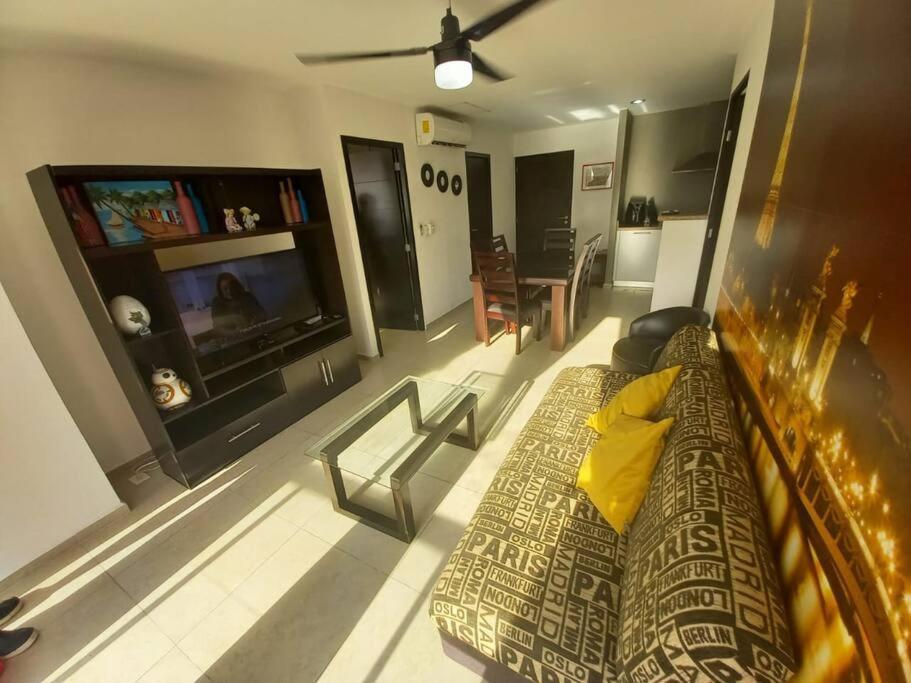 Hermoso Condo De 2 Habitaciones Frente Al Caribe Cancun Bagian luar foto
